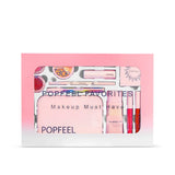 Best-Selling Popfeel Makeup Kit Full Set All-in-One Eyebrow Eyeshadow Eyeliner Lip Gloss Valentine's Day Gift for Women Cosmetics