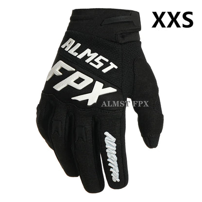 Age 4-12 Years Old Kids Full Finger Balance Bicycle Gloves Off-Road Racing Motorcycle Gloves Mountain Road Bike Children Gloves