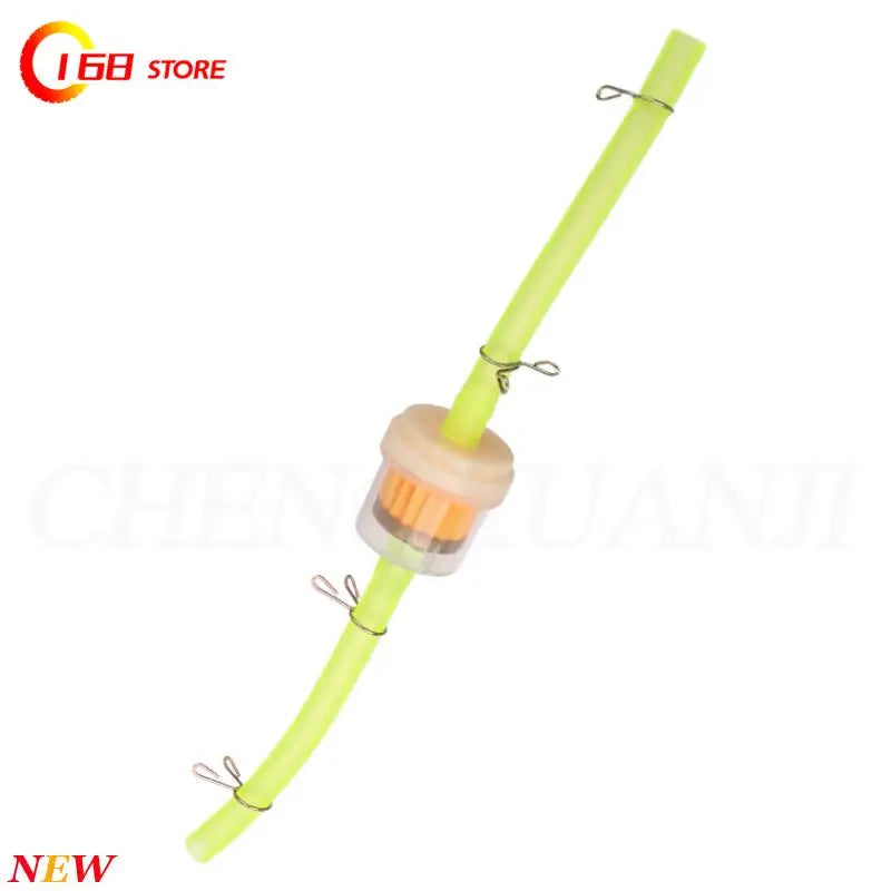 Motorcycle Universal Gas Fuel Filters and Fuel Pipe For 49cc 50cc 110cc 125cc Motocross Dirt Pit Bike Moped Scooter ATV Go Kart