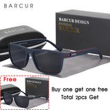 BARCUR Men Polarized Sunclasses TR90 Light Weight Fishing Travel Sun Glasses Women Outdoor Eyewear Accessory Oculos