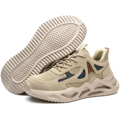 Lightweight Safety Shoes Men Women Work Shoes Steel Toe Cap Working Boots Sneakers Man Women Breathable Shoes Tactical Boots