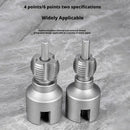 DN15 DN20 Pipe Threading Tool Hex Shank Die Internal External Threads 1/2&3/4 Water Pipes PPR PVC MPP Manganese Steel Detachable