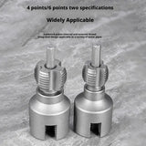 DN15 DN20 Pipe Threading Tool Hex Shank Die Internal External Threads 1/2&3/4 Water Pipes PPR PVC MPP Manganese Steel Detachable