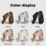 Summer Fashion Slippers Women's Shoes Cloud Slippers For Men Home Flat Sandals Massage Flip Flops Couples Bathroom Indoor Slides