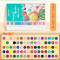 12-80Colors Acrylic Paint Pens Markers for Rock Painting Water Based Paint Markers Ceramic Easter Egg Glass Wood Manga DIY Gift