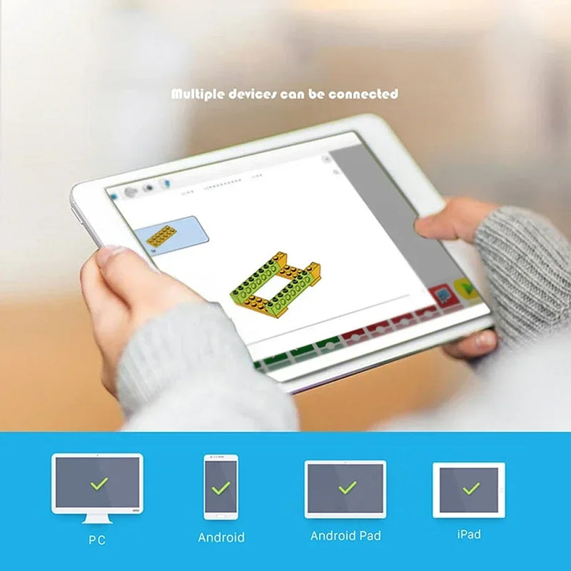 NEW Technical WeDo 2.0 Core Educational Set Building Blocks with Book DIY Parts 45300 Scratch 3.0 Children Toys Christmas Gifts