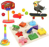 Parrot Toy Set, Bird Supplies, Bird Supplies, Ferrules, Bird Toy Combination Set