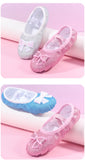 Children's Dance Shoes Soft Sole Training Shoes Children's Ballet Dance Shoes Girls' Chinese Dance Performance Cat Claw Dance