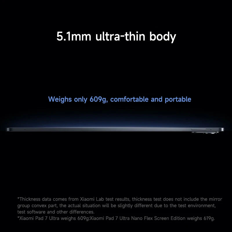 Xiaomi Pad 7 Ultra 2025 14-inch 3.2K OLED screen XuanYuan Rings O1 3nm processor Xiaomi HyperOS 2 Tablet 12000mAh 120W Tablet PC