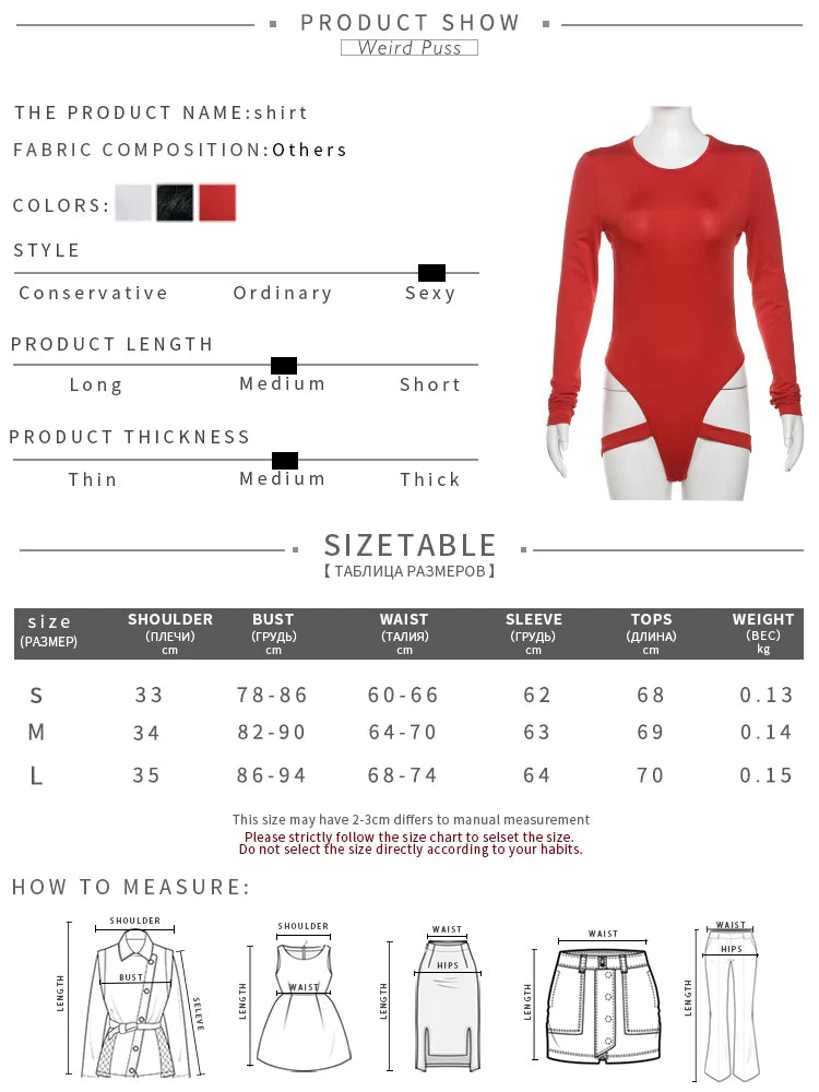 Body sexy de verano para mujer, con escote redondo, manga larga, ajustado, estilo vendaje, estilo club, con escote en V profundo