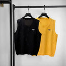 New Product Hong Kong Style Trend Teenagers Sleeveless Fashion Short Sleeved Fashion Simple And Versatile Hollowed Vest Camisole