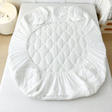 Bedspreads Cover Fitted Bed Sheets Waterproof Mattress Coverlets Elastic Band Protector Pads for Single/Double/King/Queen Bed