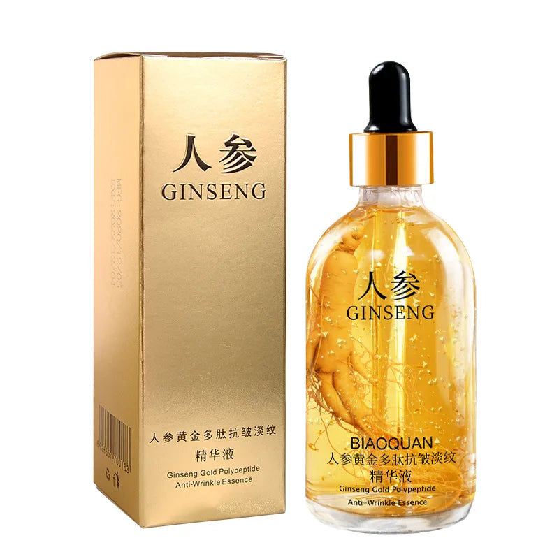Suero facial de nicotinamida con ácido hialurónico y oro de 24 quilates (100 ml), antiedad, lifting facial, esencia de colágeno, cuidado de la piel, suero blanqueador.