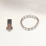 Stainless steel bracelet for women, Italian links, 9mm width, bracelet for girls, wedding jewelry, gifts, wholesale, new fashion