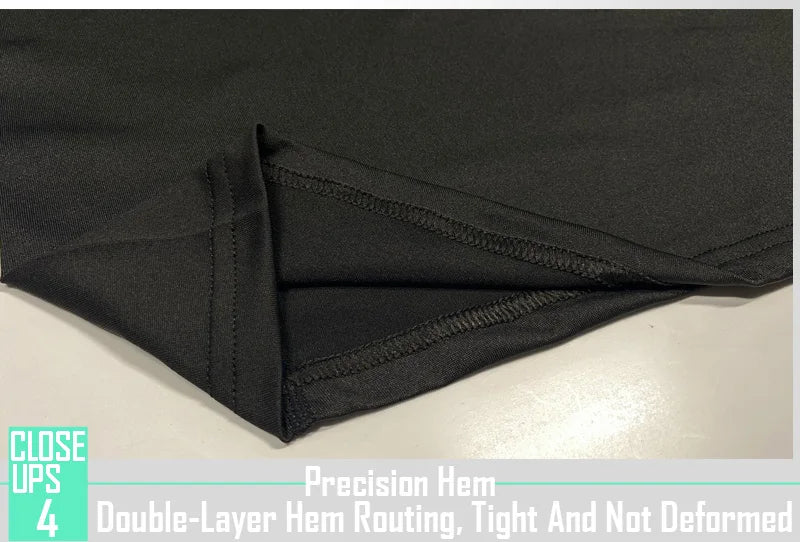 Gym Short Sleeve Running T-Shirt Men's Compression Long Sleeve Shirt Sun Protection Quick Drying Sports Top Black Sportswear 4xl