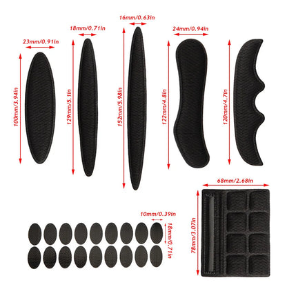 Helmet Padding Kit 27Pcs Bicycle Replacement Universal Foam Pads Set for MTB Bike Motorcycle Cycling Sportswear Accessories