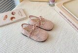 2026 Summer Kids Shoes Girls Sandals Lace Floral Princess Shoes Children Soft Sole Flat Party Dress Breathable Shoes