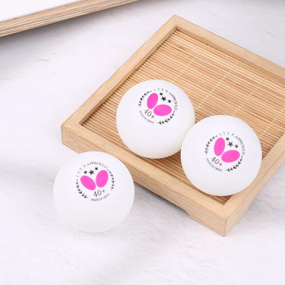 3 pelotas profesionales de tenis de mesa (más de 40 unidades) para entrenamiento de golpes de tenis de mesa, juegos de interior y ping pong de repuesto.