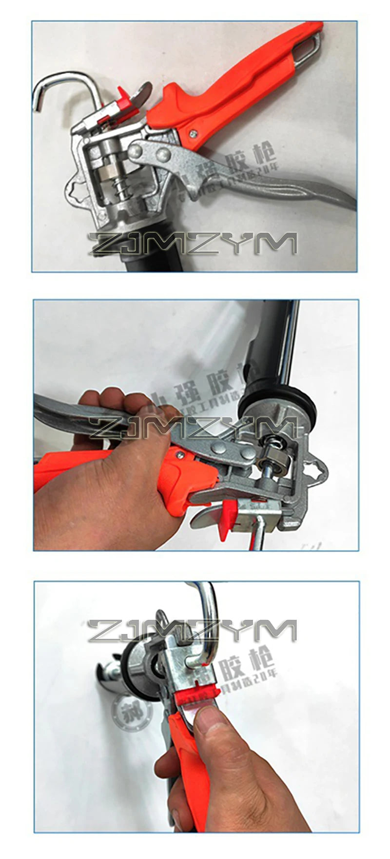 Glue Gun Finishing Tools Manual Caulking Gun Glass Corner Seam Filling Construction Hand Tools 실리콘건