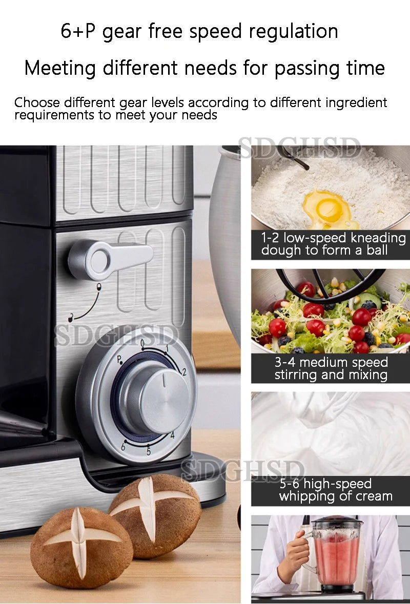 Culinary Robots Candy Home Food Processing Electric Meat Grinder Mixer Kitchen Mixers Appliances Blender the Dough Machine