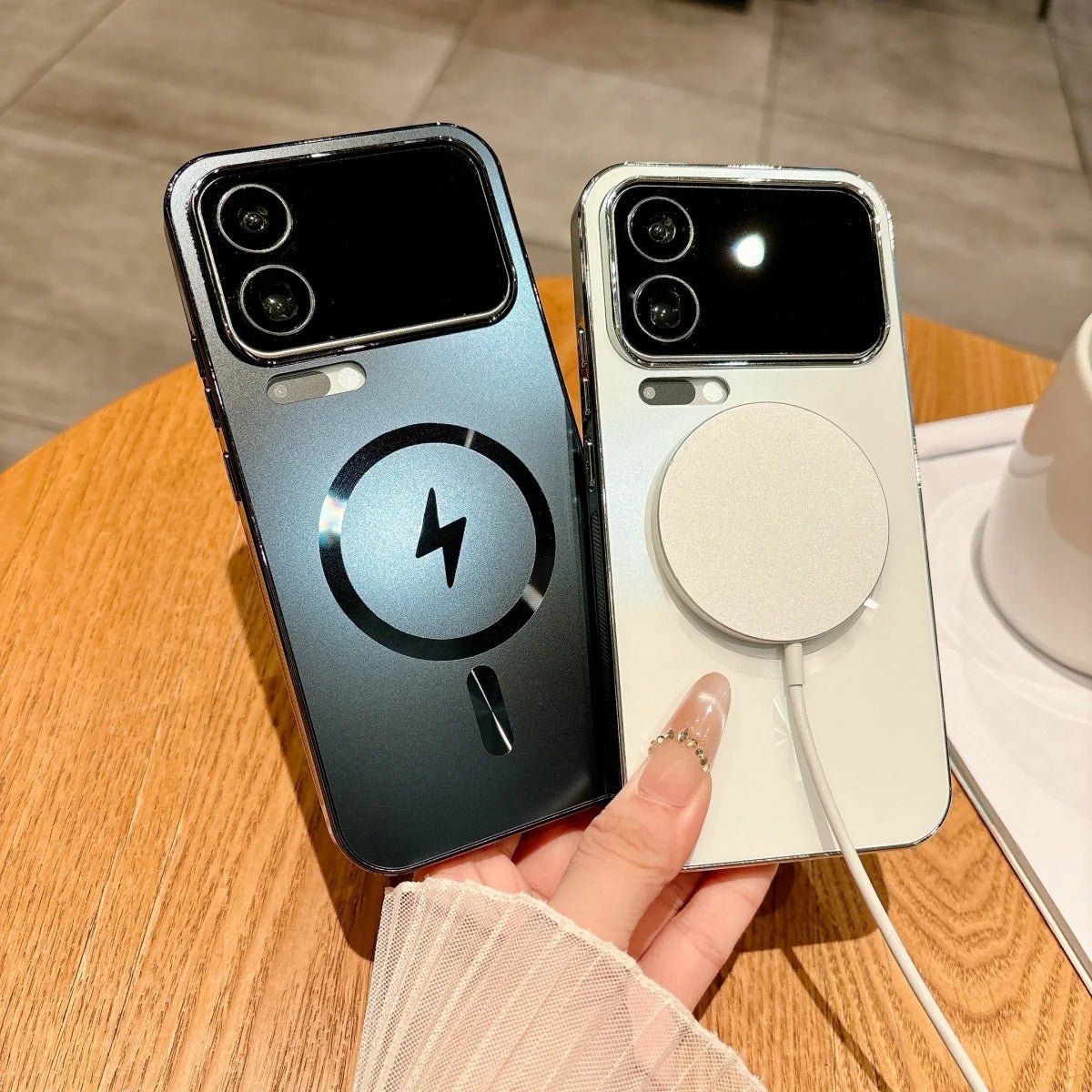 Luxury AG Frosted Non-Slip Magnetic Phone Case For Xiaomi 14 15 Ultra 15S 15T 14T 17 Pro Max For Magsafe Wireless Charge Cover