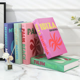 Travel Series Fake Book Decoration Coffee Table Living Room Fashion Fake Book Storage Box Decor Model Room IBIZA CAPRI