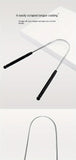 1PCS Stainless Steel Tongue Scraper Oral Tongue Cleaner Brush Tongue Toothbrush Oral Hygiene High Quality Tounge Scraper