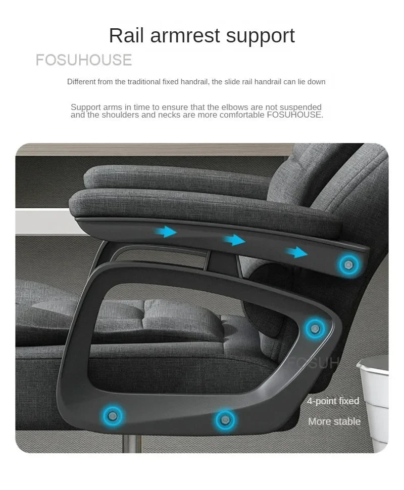 Nordic Boss Office Chairs Home office Furniture bedroom Computer Chair Comfort Seat Back E-sports Chair Swivel Gaming Armchair