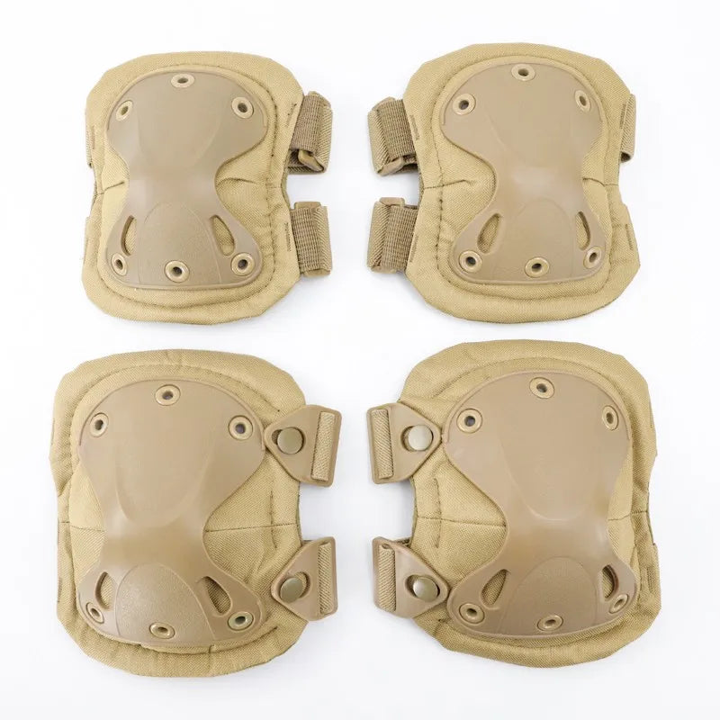 Unisex Camo Tactical Kneepads Elbow Pads Knee Protector For Men Women Outdoor Sports Working Hunting Skating Safety Gear Kneecap