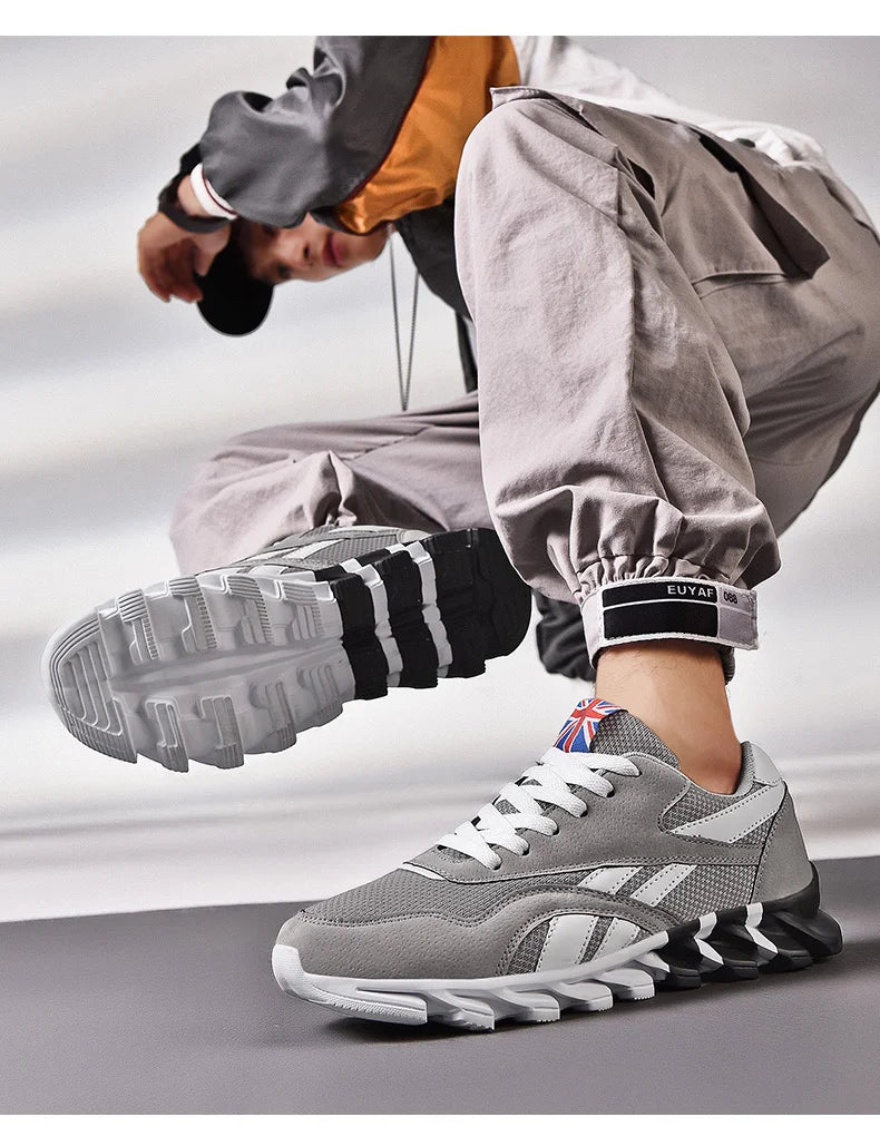 Men Sports Running Shoes Casual Marathon Breathable Lightweight Women's Comfortable Athletic Nonskid Walking Sneakers Outdoors