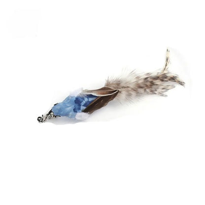 Varita de pájaro/pluma para gato con campana y potente ventosa, manos libres, juguetes interactivos para gatos, ejercicio de caza de gatitos, productos para mascotas