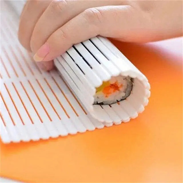 Máquina para hacer sushi rápido, molde para arroz con rodillo, molde para enrollar carne y verduras, dispositivo para hacer sushi, máquina para hacer bento, accesorios de cocina, gadgets 