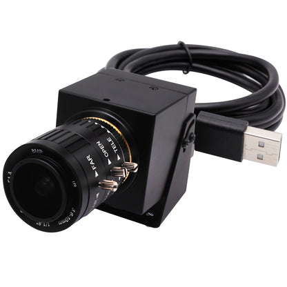 ELP 4K HDMI Camera H.264 Video Conference USB Camera with 2.8-12mm Manual Zoom Lens IMX415 Industrial CCTV Camera for Windows