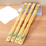 Bamboo Portable Back Scratcher Wooden Body Roller Stick Backscratcher Wooden Scratching Backscratcher Massager