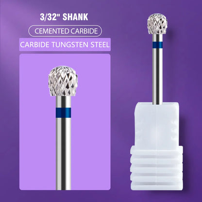 1pc Nail Drill Bit Rotate Burr Milling Nail Cutter Bits Electric Drill Machine For Manicure Pedicure Tools