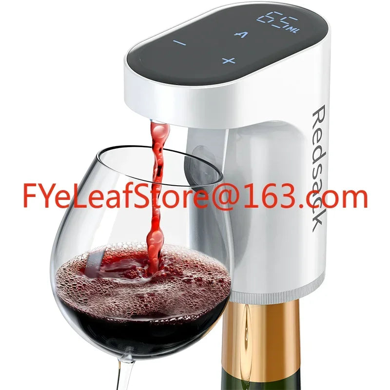 Extractor de vino eléctrico con sensor inteligente