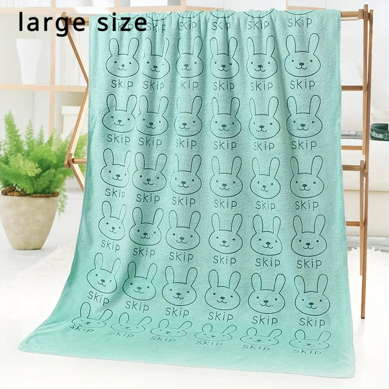 1pc Ultra Fine Fiber Super Absorbent Pet Bath Towel, Fast Drying, Soft and Comfortable Small To Large Dog and Cat Grooming Towel
