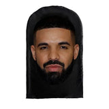 Nova Máscara de Rosto Inteiro Unissex Estilo Kanye/Drake, Impressa em 3D com Malha Elástica – Ideal para Cosplay, Festas e Simulações (Estilo Balaclava)