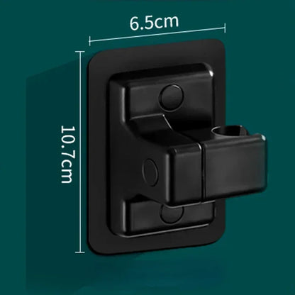 Soporte para cabezal de ducha de ABS, para montaje en pared, autoadhesivo, ajustable, giratorio, de mano, accesorios de baño