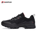 Baasploa Men's Anti-Skid and Wear-Resistant Hiking Travel Shoes Fashion Waterproof Outdoor Sneaker Comfortable Male Sport Shoes