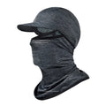 Gorro con capucha y protector solar para la cara, protección UV, de seda fría, para hombres y mujeres, ciclismo, escalada, correr, protector solar, capota de montar