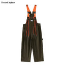 Boys Hip Hop Loose Overalls Girls K-pop Cargo Pants Kids Dungaree Joggers Children Jumpsuit Street Dance Romper Teen Streetwear