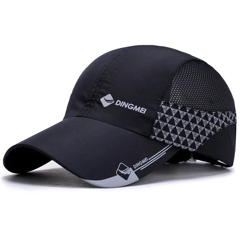 Men's Hats, Spring and Summer, New Outdoor Sunshade Travel Hats, Fashionable Casual Baseball Caps, Young and Middle-Aged Caps