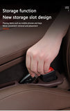 2pcs Car Seat Gap Filler Organizer Waterproof Car Seat Gap Plug Strip with 2 Grooves Seat Gap Storage Auto Interior Accessories
