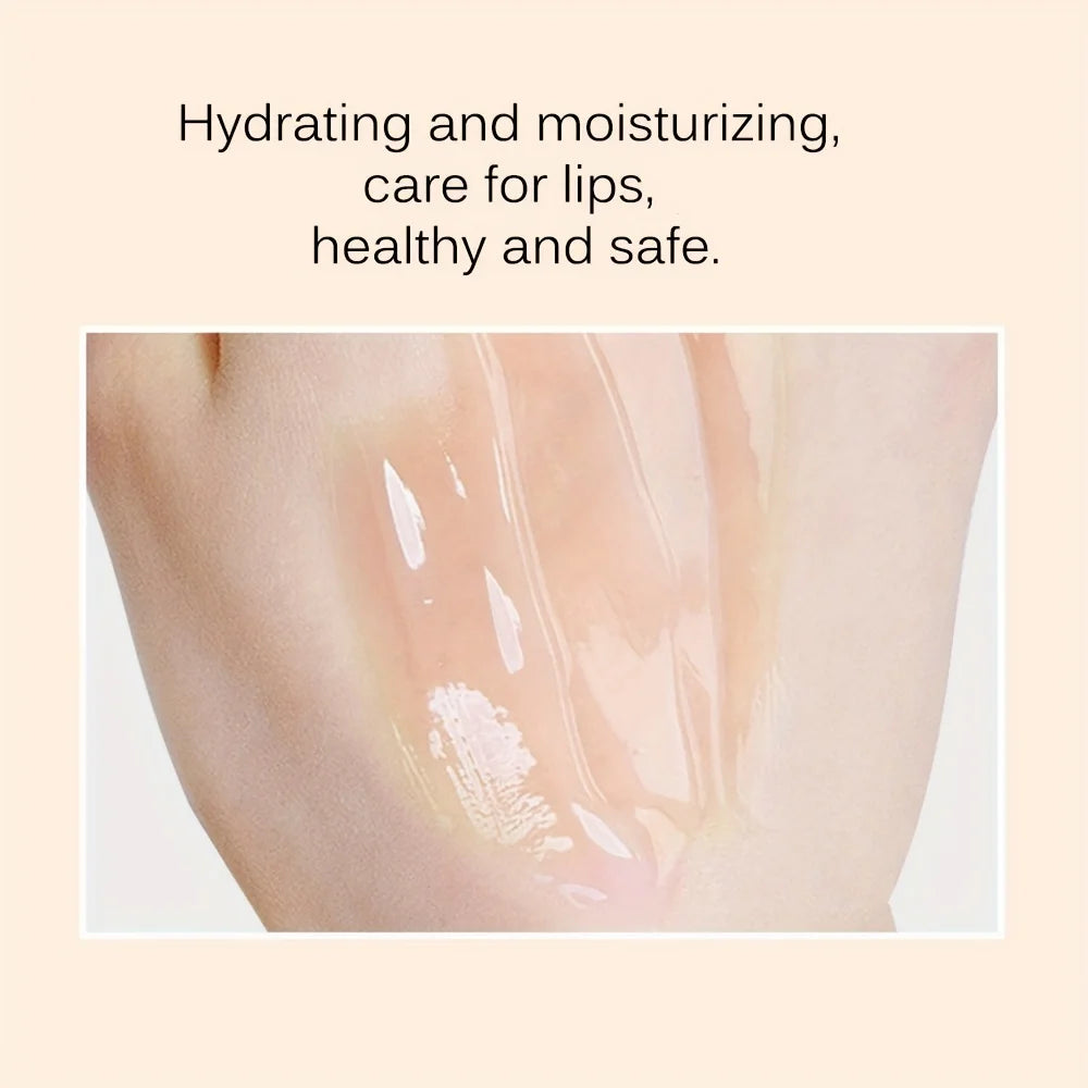 Paquete de 2 bálsamos labiales de abeja, exfoliantes, hidratantes, previenen la sequedad y las grietas, mascarilla labial para dormir y reduce las líneas de expresión. 