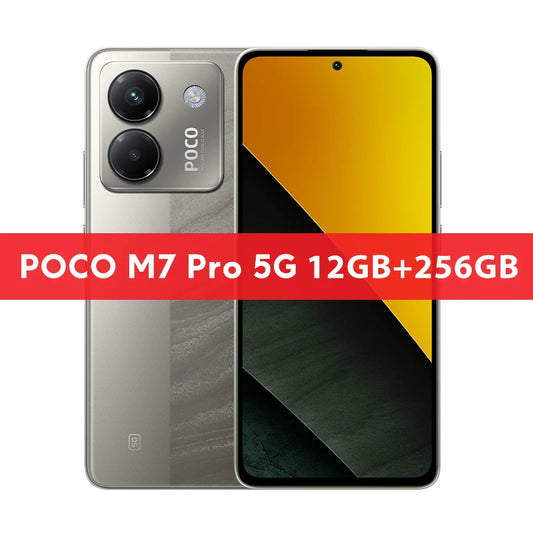 Global Version POCO M7 Pro 50MP Camera MTK Dimensity 7025-Ultra 120Hz FHD+ Eye-care AMOLED Display NFC 5110mAh Battery