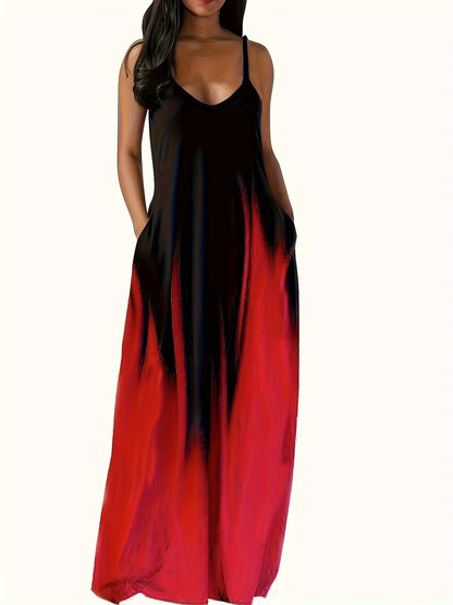Vestido camisola largo de estilo fresco de verano, moda abstracta, vestido estampado de temperamento callejero, talla grande 