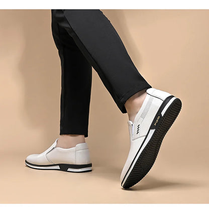 Brand Leather Shoes for Men Designer Loafers High Quality Adult Moccasins Men Driving Shoes Male Footwear Men's Formal Shoes
