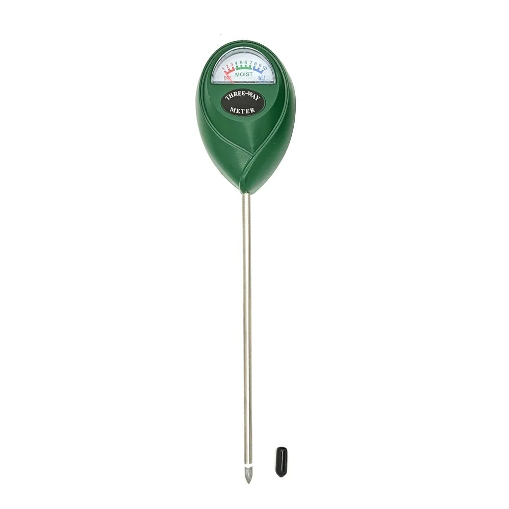 Sensor de humedad del suelo, medidor de humedad para plantas de flores de exterior, herramienta de medición de humedad seca y húmeda, detector de riego del suelo, sonda higrómetro