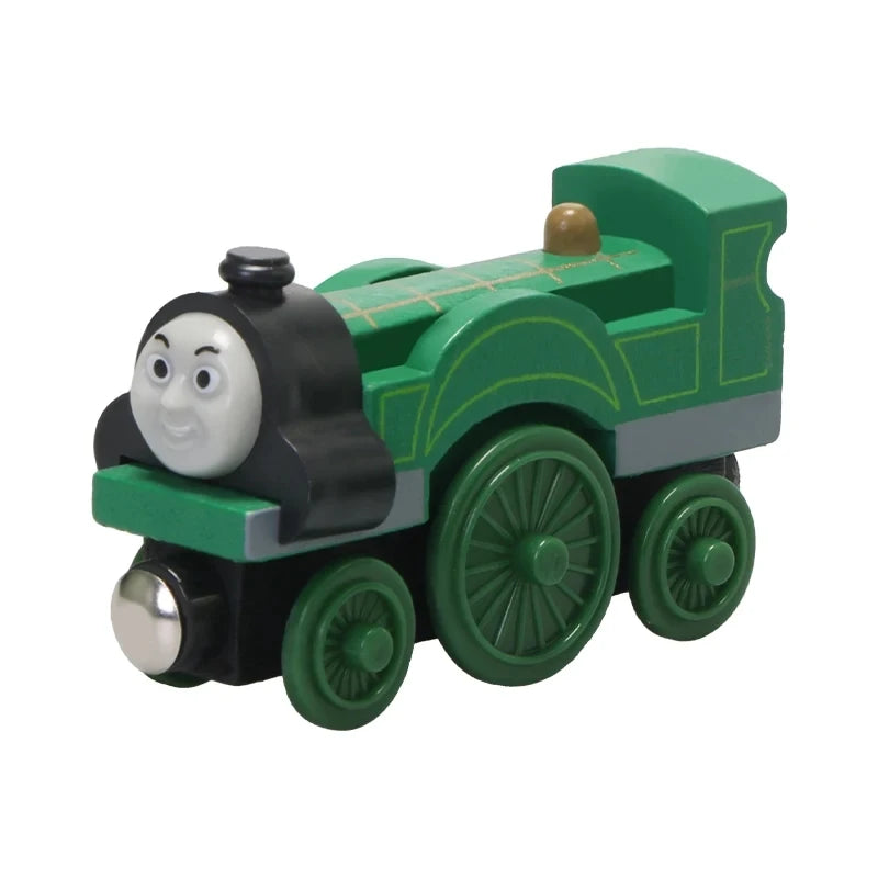 Thomas And Friends Wooden Trains Magnetic Connectable Track Trains Toys Handel Molley Lady Diesol Oliver Donald Educational Toys